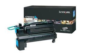 Lexmark C792X2CG Toner Cyaan Extra hoge capaciteit