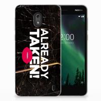 Nokia 2 | Siliconen hoesje | met naam Already Taken Black