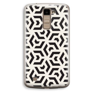 Crazy pattern: LG K10 (2016) Transparant Hoesje