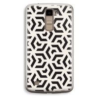 Crazy pattern: LG K10 (2016) Transparant Hoesje