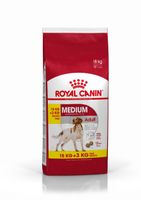 Royal Canin Medium Adult hondenvoer 15 + 3 kg