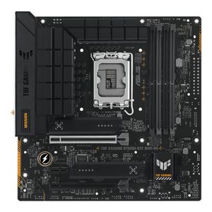 Asus TUF GAMING B760M-BTF WIFI D4 Moederbord Socket Intel 1700 Vormfactor Micro-ATX Moederbord chipset Intel® B760