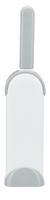 Trixie Trixie harenpluizenborstel met reinigingsstation wit / grijs - thumbnail