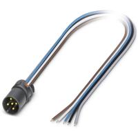 Phoenix Contact 1440805 Sensor/actuator connector, geassembleerd M12 Aantal polen (sensoren): 4 Contactdrager 1 stuk(s)