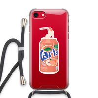 S(peach)less: iPhone SE 2020 Transparant Hoesje met koord