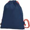 Halfar HFK3060 Taffeta Backpack Paint - Navy/Red - 33 x 42 cm
