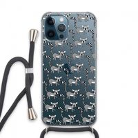 Makis: iPhone 13 Pro Max Transparant Hoesje met koord