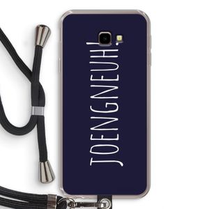 Joengneuh!: Samsung Galaxy J4 Plus Transparant Hoesje met koord