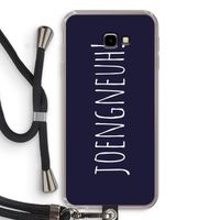 Joengneuh!: Samsung Galaxy J4 Plus Transparant Hoesje met koord