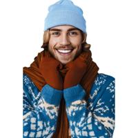 Wintermuts Beanie Yukon - lichtblauw - heren/dames - sterk/zacht/licht gebreid 100% Acryl