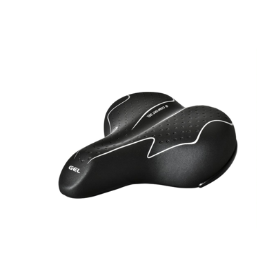Wittkop big classic gel zadel, dot 2 design. met zadelstrop