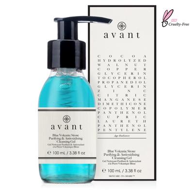 Avant Age Radiance Blue Volcanic Stone Purifying & Antioxidising Cleansing Gel 100ml Avant Age Radiance Blue Volcanic Stone Purifying & Antioxidising Cleansing Gel 100ml