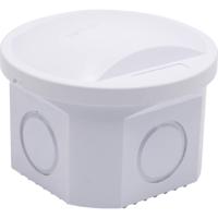 TRU COMPONENTS TC-RB 80x50 TC-10239084 Installatiebehuizing ABS kunststof Wit 1 stuk(s)