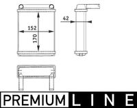 Kachelradiateur, interieurverwarming AH128000P