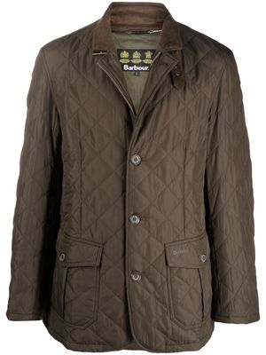 Barbour veste Lutz à design matelassé - Vert