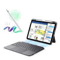 iPad Air 11” (M4) 2026 Flex Keyboard Case (Detachable) with Geo Pencil Bundle- US Layout-Dark Gray