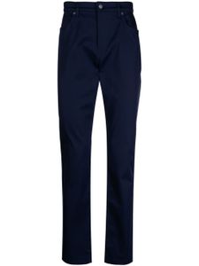 Moschino pantalon à coupe droite - Bleu