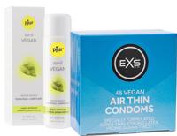 EXS Pjur MED Vegan Glijmiddel + 48 Vegan EXS Air Thin Condooms