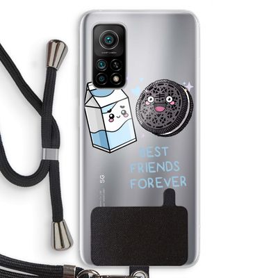 Best Friend Forever: Xiaomi Mi 10T 5G Transparant Hoesje met koord