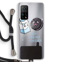 Best Friend Forever: Xiaomi Mi 10T 5G Transparant Hoesje met koord