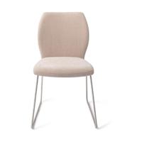 Jesper Home Ikata eetkamerstoel Sand Strand slide steel