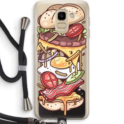 Diet Coke Please: Samsung Galaxy J6 (2018) Transparant Hoesje met koord
