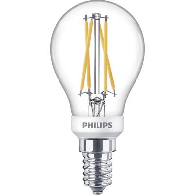Philips LED 871951432417600 LED-lamp Energielabel D (A - G) E14 Kogel 2.5 W = 25 W Warmwit (Ø x l) 45 mm x 80 mm 1 stuk(s)