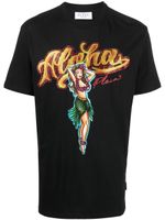 Philipp Plein t-shirt Hawaii à manches courtes - Noir