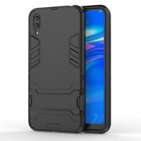 Schokbestendige PC + TPU geval voor Huawei geniet van 9 met houder (zwart)