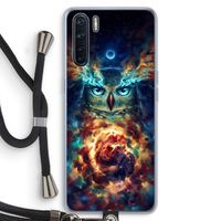 Aurowla: Oppo A91 Transparant Hoesje met koord