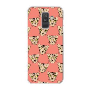 Tijger: Samsung Galaxy A6 Plus (2018) Transparant Hoesje