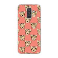 Tijger: Samsung Galaxy A6 Plus (2018) Transparant Hoesje