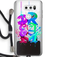 Dream: LG V30 Transparant Hoesje met koord