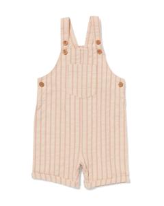 HEMA Babytuinbroek Strepen Bruin (bruin)