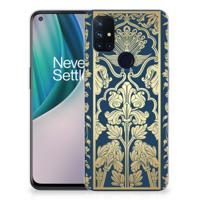 OnePlus Nord N10 5G | TPU Case | Beige Flowers
