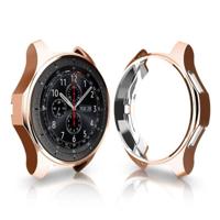 TPU plated schokbestendig Case voor Samsung Gear S3 Frontier SmartWatch 42mm (Rose goud)