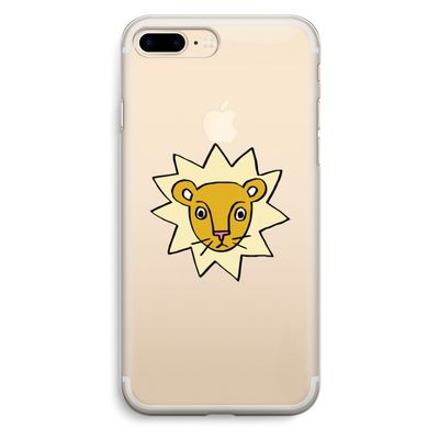 Kleine leeuw: iPhone 7 Plus Transparant Hoesje