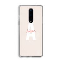 Strawberry Milkshake: OnePlus 8 Transparant Hoesje