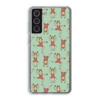 Gymboys: Samsung Galaxy S21 FE Transparant Hoesje