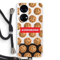 Koekerond: Huawei P50 Transparant Hoesje met koord
