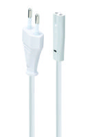 Netsnoer (C7) wit, 1.8 meter