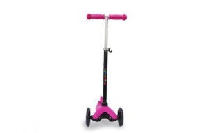 Jamara 460497 scooter Kinderen Step met drie wielen Zwart, Roze