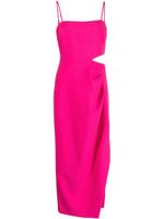 Likely robe Zeldana à découpe latérale - Rose