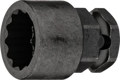 HAZET Krachtdopsleutel 900SZ6-21 · 1/2 inch (12,5 mm) vierkant hol, 24 mm buitenzeskant · Buitentwaalfkant tractieprofiel · SW 21 mm