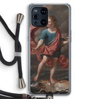 Soap Bubbles: Oppo Find X3 Transparant Hoesje met koord