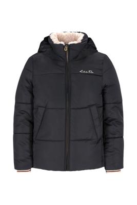 Like Flo winter winterjas meisjes - grijs - Aelin - kort, capuchon
