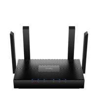 Cudy WR3000 draadloze router Gigabit Ethernet Dual-band (2.4 GHz / 5 GHz) Zwart