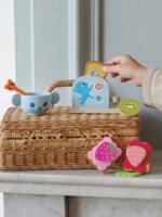 DJECO Puzzel petit déjeuner des chatons rood