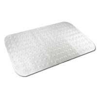 Transparante antislip badmat / douchemat 52 x 53 cm