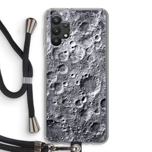 Maanlandschap: Samsung Galaxy A32 5G Transparant Hoesje met koord